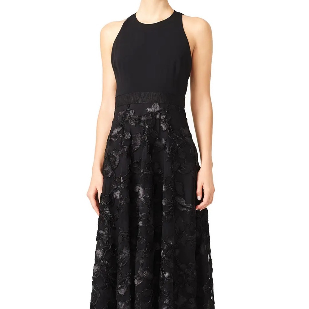 Black Bartley Mischka floor length gown